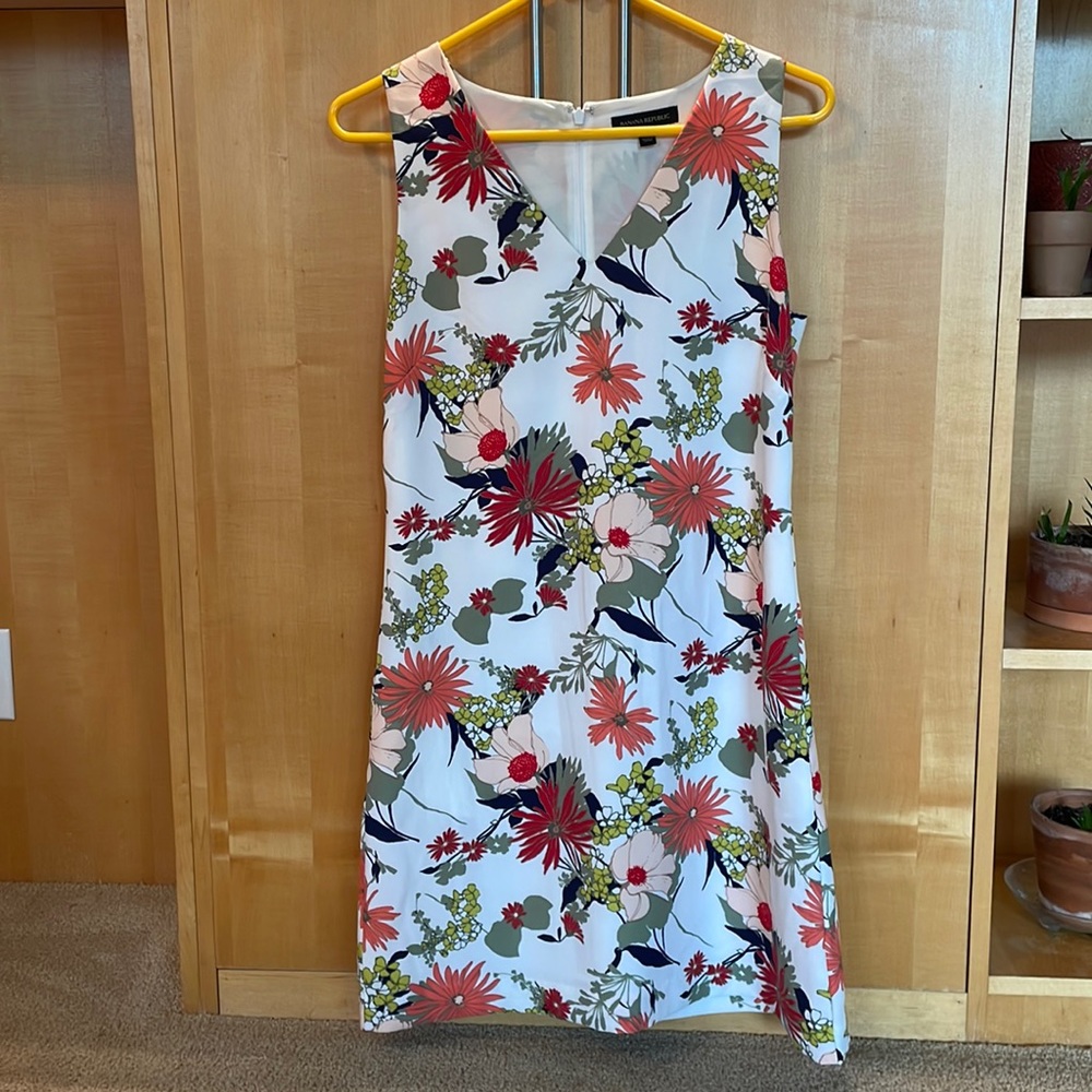 Banana Republic Floral Print Dress